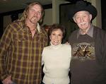 Trace Adkins and Jack Greene at Joe Diffie's birthday party